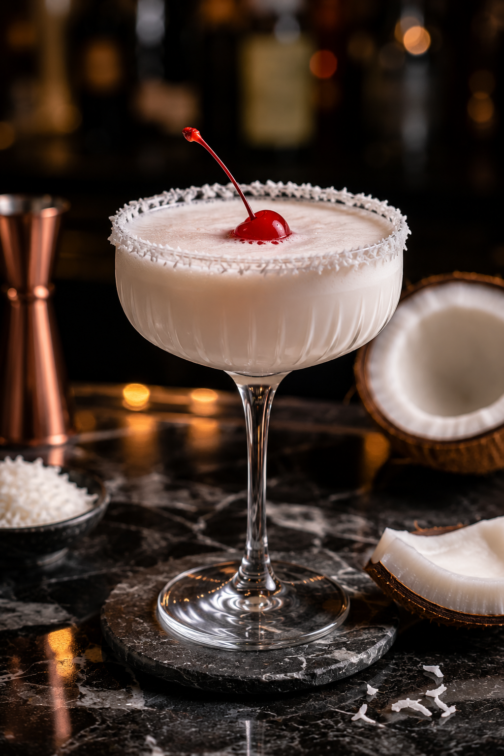 Creamy Kiss cocktail at Eden Rooftop
